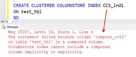 SQL SERVER - Columnstore Index Cannot be Created When Computed Columns ...