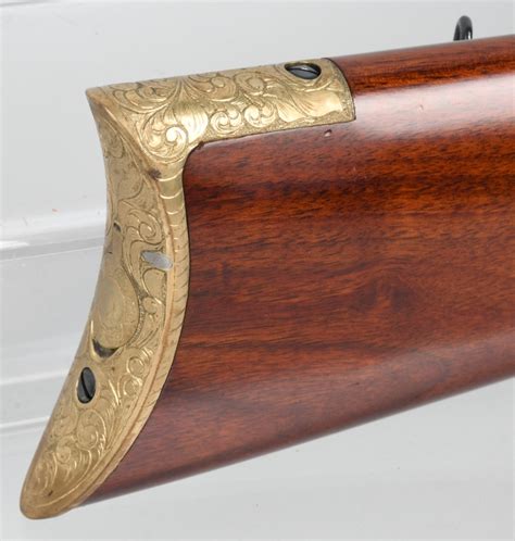 Sold Price Uberti 1860 Engraved Henry Rifle 45 1 0f1000 January 6