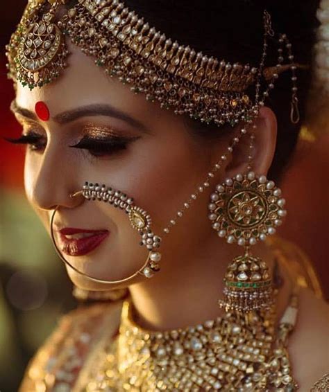 11 Bridal Nose Rings Aka Nath Designs Which Are A Must See For The 2018 Bride Bridal