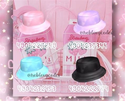 Bloxburg Id Codes For Pictures Pink Aesthetic Hat Id Codes Roblox My