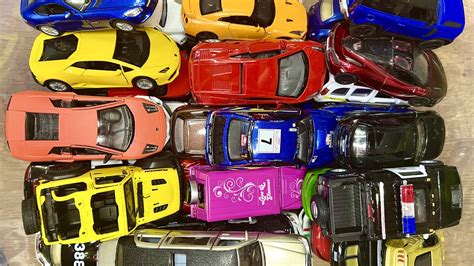Biggest Box Full Of Die Cast Toy Cars Metal Scale Model Cars Youtube