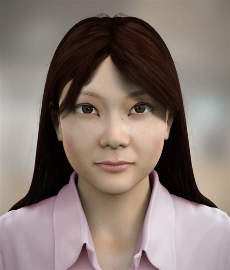 Chinese 3d Avatar Created For Shell