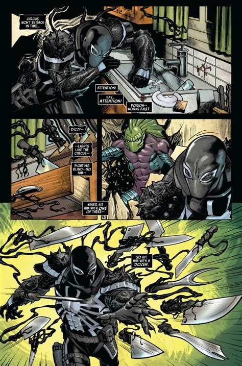 Symbiote Tendrils Weapon Manipulation Marvel Comics Art Anime