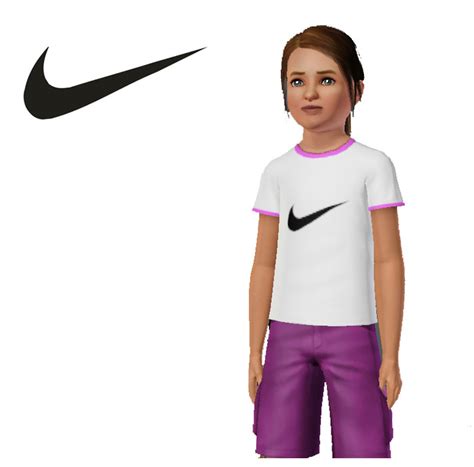 The Sims Resource Nike Shirt Female Childrens