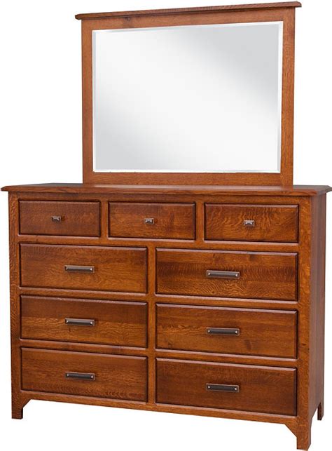 Old World Mission Dresser Mirror Simonets Furniture