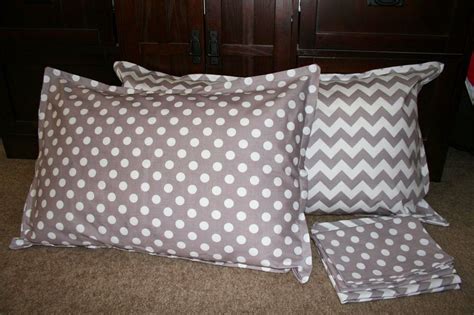 Glam Fabrics Simple Pillow Sham Tutorial For Standard And King Pillows