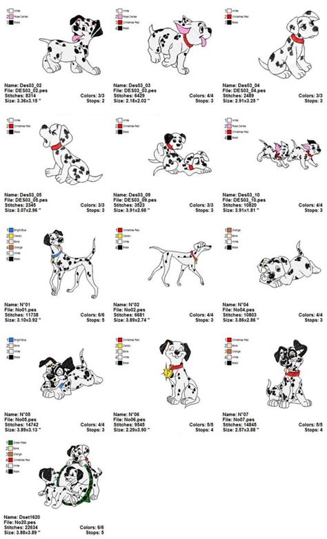 Disney 101 Dalmatians Names