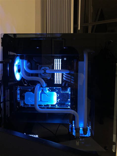 My First Water Cooling Build Finally Complete Watercooling