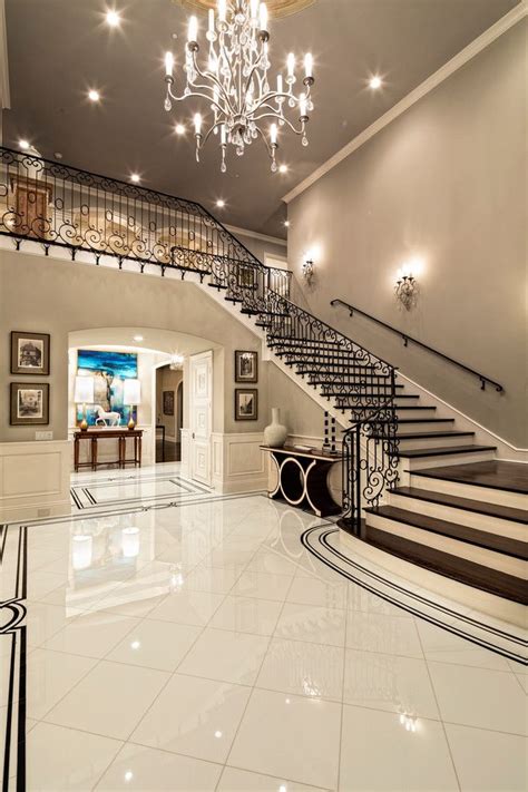15 Extremely Luxury Entry Hall Designs With Stairs Stairs Design