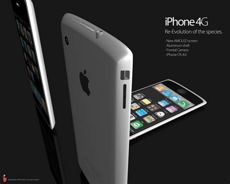 Nice 3d сoncept Of Future Iphone 4g