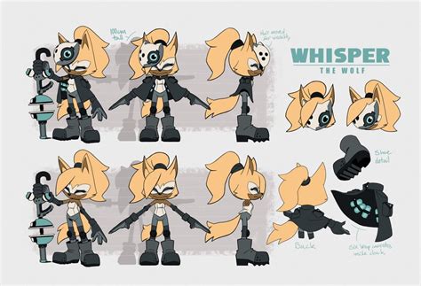 Whisper The Wolf Sonic Drawn By Evan Stanley Danbooru