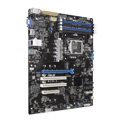 Asus P11c X Atx Motherboard With Dual Gigabit Lan Dual M2 Designed