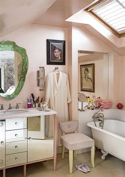 Pink is often considered a very girly and feminine color and it isn't commonly used in the bathroom. (54) Twitter | Pastel interior, Bathroom inspiration, Pink ...