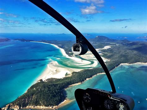 Whitehaven Beach Helicopter Tour Whitsundays Airlie Beach