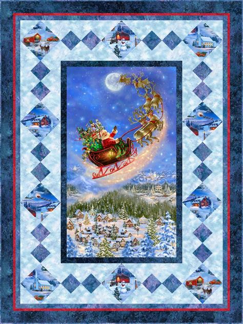 Santas Sleigh Quilt Pattern Create A Festive Holiday Quilt