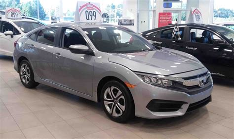 Hondas are noted for the way they go down the street like cars with significantly higher prices than they command. Showroom Showoff: 2016 Civic LX - Dow Honda