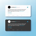 Twitter Post Design Template - Free Vectors & PSDs to Download