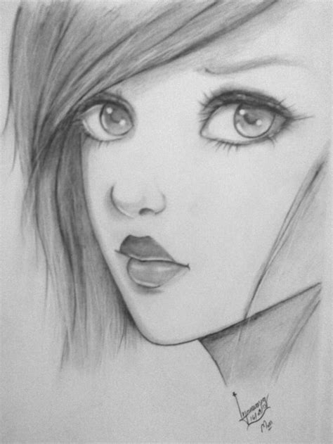 Details More Than 68 Pencil Sketches Beautiful Girl Vn