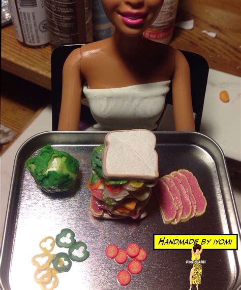 Pin By Monica M Jeter On Barbie Size Food Drinks Barbie Food Food