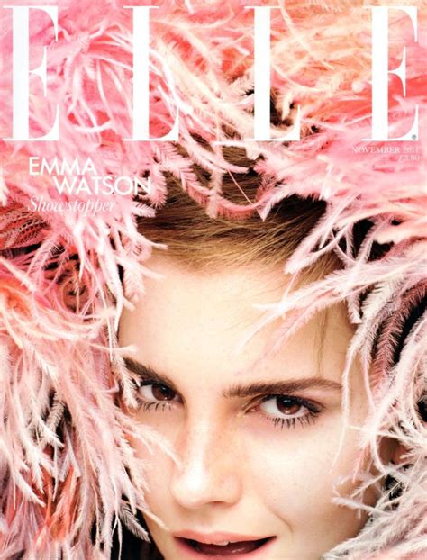 Emma Watson Covers Elle Uk November 2011 By Rankin Fashion Gone Rogue