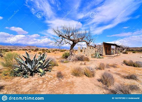 Dry Desert Landscape Stock Photo Image Of Adventure 163787282