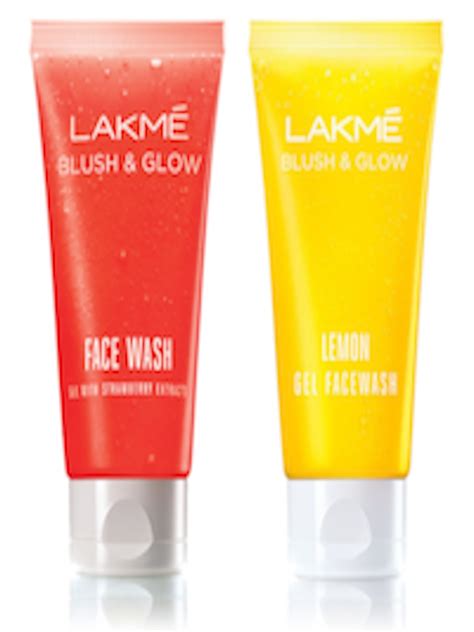 Buy Lakme Set Of 2 Gel Face Wash Face Wash And Cleanser For Women