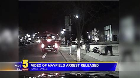 Fayetteville Pd Release Baker Mayfield Arrest Video