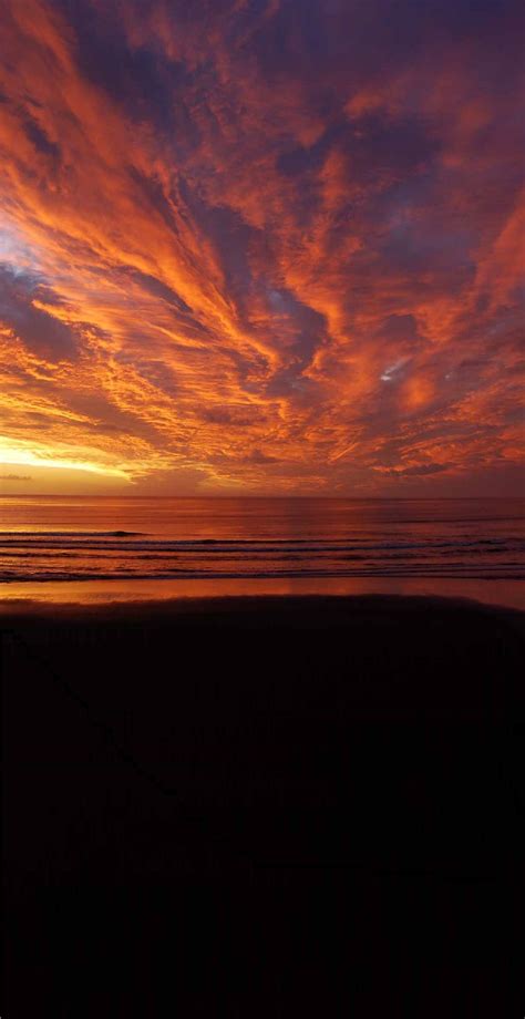 Port Waikato Is Known For Spectacular Sunsets At Sunset Beach Nz