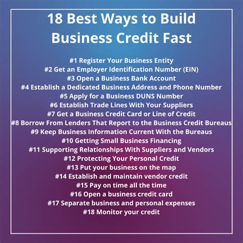 How To Establish Business Credit Get Business Credit And Build Business
