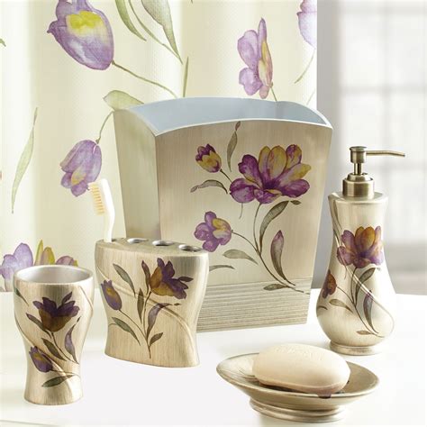 Tulipa Bath Bundle 1500×1500 Purple Bathroom Decor