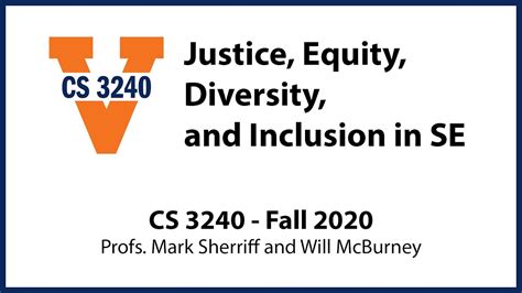 Justice Equity Diversity And Inclusion In Se Youtube