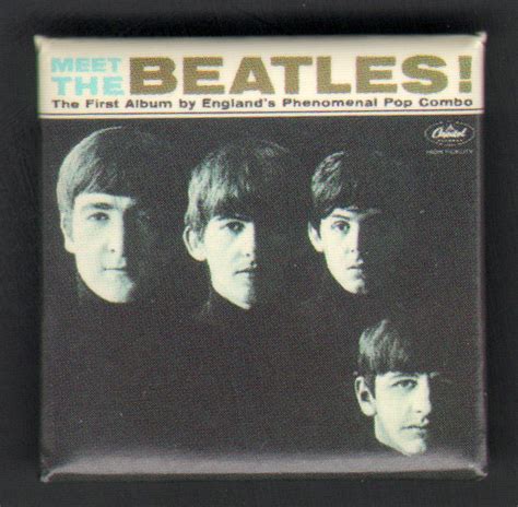 The Capitol Albums Volume 1 Meet The Beatles Badge All Products