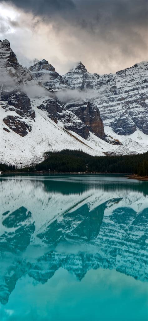 Banff National Park Wallpaper 4k Moraine Lake Scenery Mountains