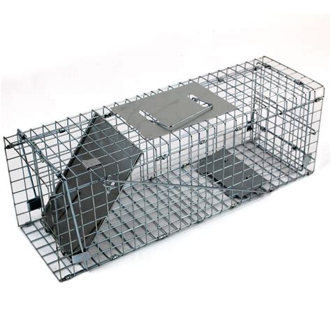 Squirrel Trap Heavy Duty Metal Humane Live Vermin Pest Animal Large