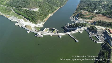 A Terceira Dimensão Fotografia Aérea Barragem De Alqueva