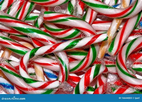 Colorful Candy Canes Stock Image Image Of Sugary Confection 16644003