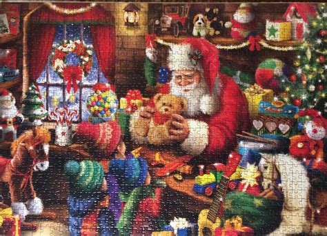 Santas Toy Shop Jigsaw Puzzle