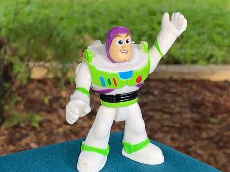 Rare Style Disney Toy Story 4 Buzz Lightyear Jointed Legs Arms 3 Pvc