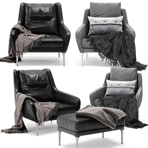 B B Italia Edouard Armchair Download D Model Zeelproject Com Armchairs Living Room Modern