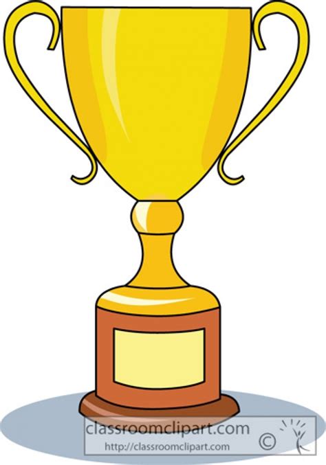 Cartoon Trophy Trophy Clipart Cartoon Pencil And In Color Trophy 
