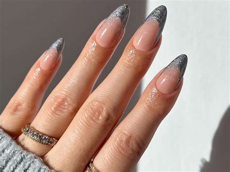 12 Chrome French Tip Nail Ideas For Bright Shiny Manicures
