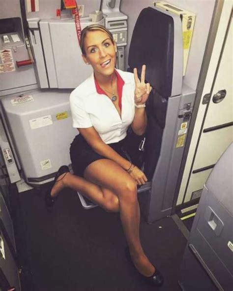 Hot Stewardesses Revealing A Bit Too Much Klyker