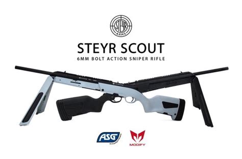 Modify Steyr Scout Airsoft Rifle