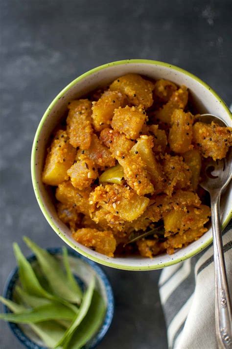 Boppayakaya Kura Green Papaya Curry Recipe Cooks Hideout