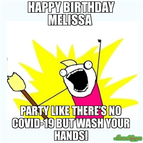 Happy Birthday Melissa Meme Captions Beautiful