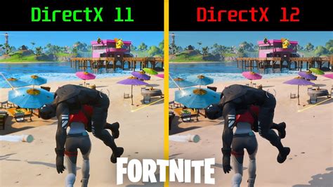 Fortnite Dx11 Vs Dx12 Epic Settings Performance And Graphic