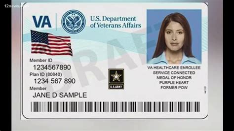 Veterans Identification Card After One Month Newly