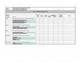 Pictures of Project Schedule Template Excel