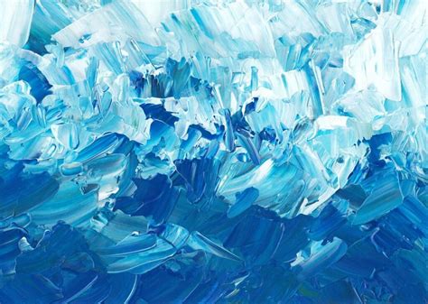 Blue Abstract Art
