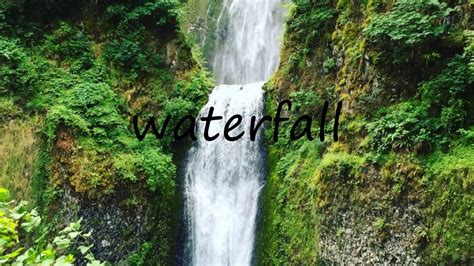 How To Say Waterfall In English Youtube